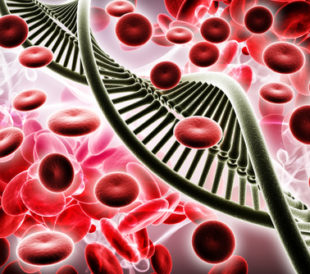 Blood and DNA. Image: RAJ CREATIONZS/Shutterstock.com