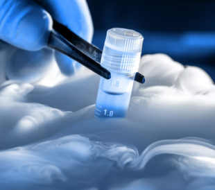 Tube in liquid nitrogen. Image: sruilk/Shutterstock.com