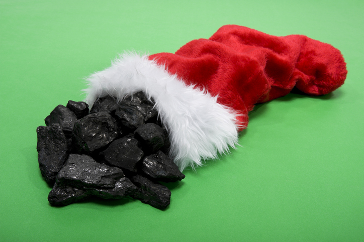 Do You Deserve Coal in Your Stocking?