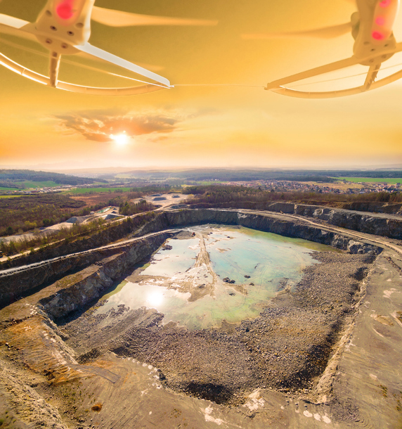 drones for mining exploration