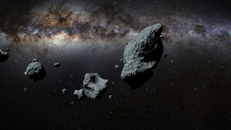 milky way asteroid belt